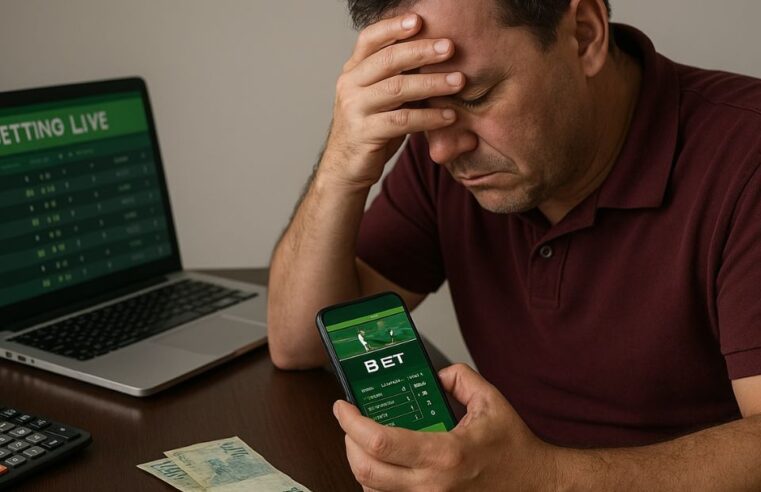 Dívidas com “bets” atinge cada vez mais brasileiros