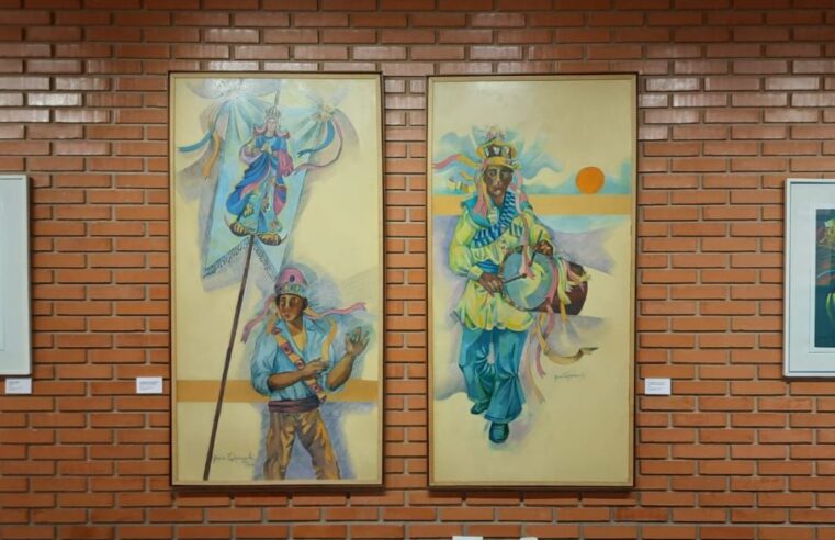 Yara Tupynambá apresenta seus festejos, cores e ritmos durante exposição em São Gotardo