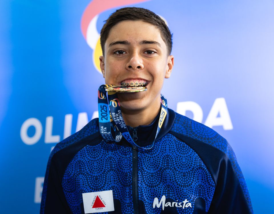 Aluno do Colégio Padre Eustaquio é destaque na Olimpíada Marista 2025