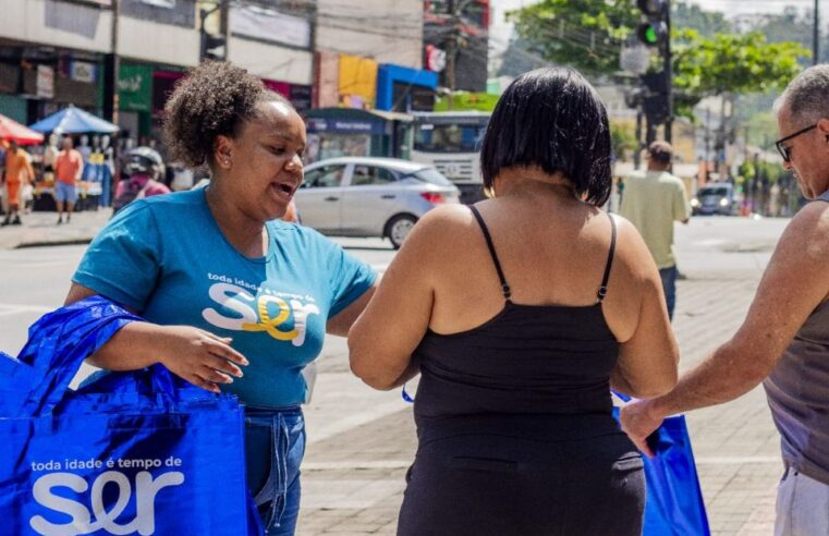 CeMais promove blitz da campanha “Toda Idade é Tempo de Ser” 