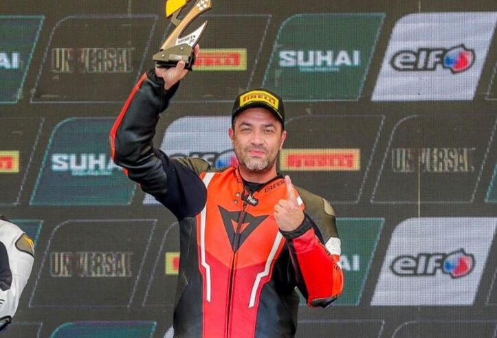 Atleta Mormaii, Felipe Comerlatto vence no SuperBike Brasil e amplia liderança na SuperBike Master 1000cc